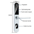 La lega di alluminio BLE prende le impronte digitali alla serratura di porta astuta 300mm Keyless