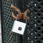 Lucchetto astuto biometrico Keyless Mini Fingerprint Lock in lega di zinco dell'impronta digitale