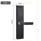 Acciaio inossidabile della serratura di porta dell'impronta digitale di Digital di emergenza della porta USB 304 Keyless