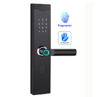 Porta di ricarica USB Serratura della porta dell'impronta digitale Serratura della porta senza chiave domestica con App TT Lock
