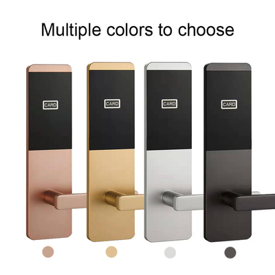 Wood Door Rfid Hotel Key Card Serrature con software gratuito per la gestione del PC