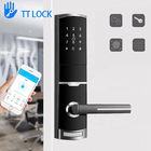 Serratura di porta di parola d'ordine della serratura di porta di Smart dell'appartamento della carta del App di TTlock con una batteria di 4 pc aa