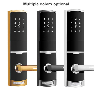 4 in 1 Keyless Entry Password Appartamento Smart Door Lock con 4pcs Batteria AA