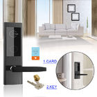 2 anni di garanzia Black Color Hotel Smart Door Locks con sistema software di gestione