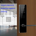 Colore nero Bluetooth TTlock Password Serrature elettroniche intelligenti per appartamenti