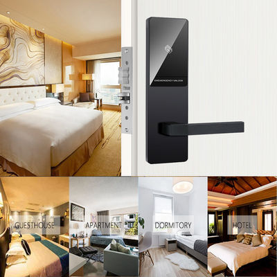 Serrature per porte a chiave da hotel in lega di alluminio con codificatore di carte e interruttore di risparmio energetico
