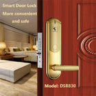 Serratura astuta d'argento del sistema 4.8V della serratura di porta della carta dell'hotel 4AA per la porta di legno