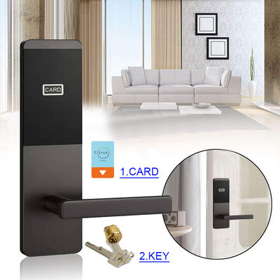 Wood Door Rfid Hotel Key Card Serrature con software gratuito per la gestione del PC