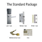 ANSI Standard Mortise Key Card Hotel Smart Door Locks con Software PC gratuito