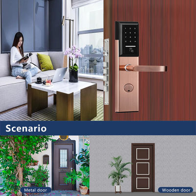 Acciaio inossidabile 6068 Mortise TTlock App Controlled Door Lock con Smart Keypad