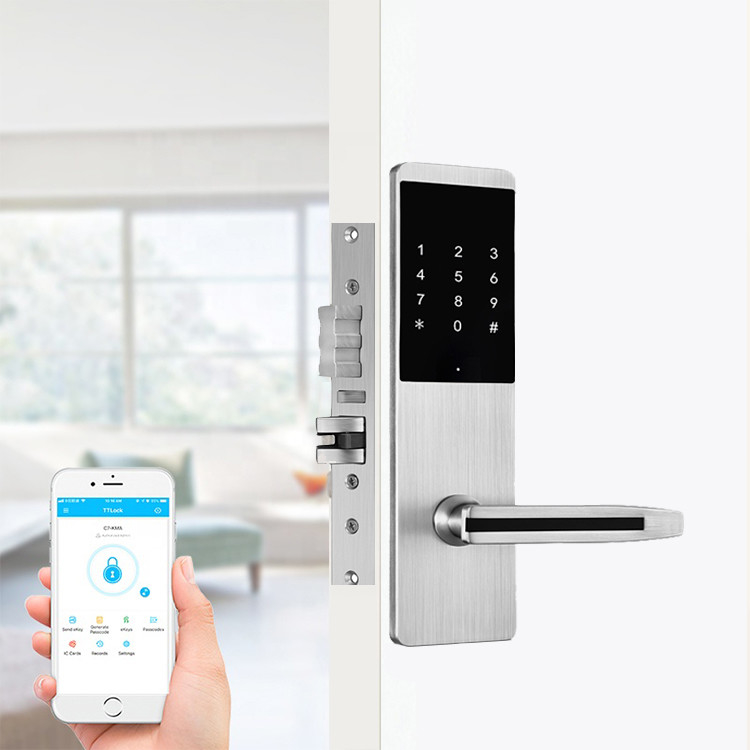 Sicurezza Bluetooth Smart Keypad Door Lock TTlock App Door Lock per appartamento Home Office
