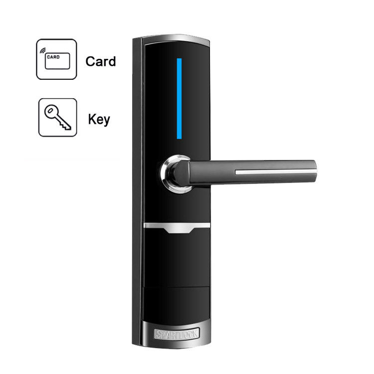 Serratura di porta astuta elettronica del FCC Digital delle serrature di porta della carta chiave di Rfid di sicurezza della stanza