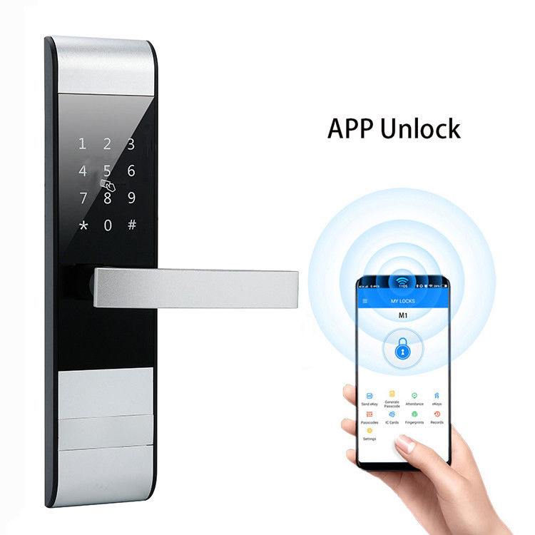 Serratura di Smart Wifi della carta della serratura di porta della tastiera del touch screen dell'appartamento BLE M1