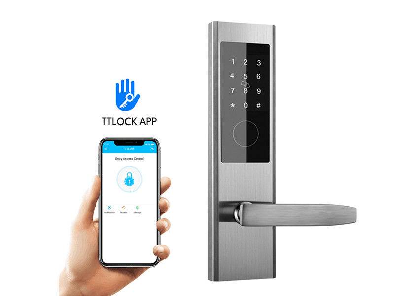 Sistema biometrico astuto della serratura di porta della serratura di porta dell'appartamento dell'allarme del compressore M1