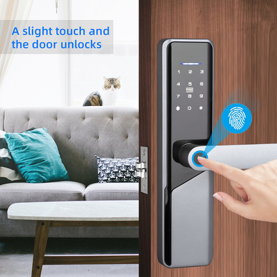 Serratura di porta astuta dell'impronta digitale di sicurezza della lega di alluminio per l'appartamento domestico
